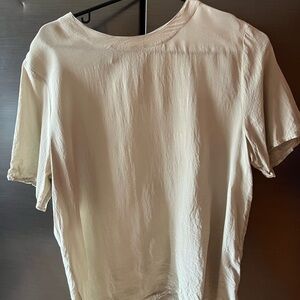 Chic Cream Women's Blouse